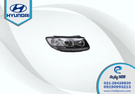 چراغ جلو سانتافه 2008 استوک لامپی