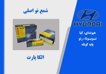 شمع بوش BOSCH آلمانی اصلی پایه کوتاه دو زمانه