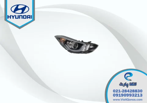 چراغ جلو النترا 2014 استوک زنون