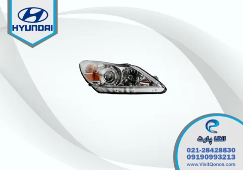چراغ جلو جنسیس 2011 استوک بغل نارنجی